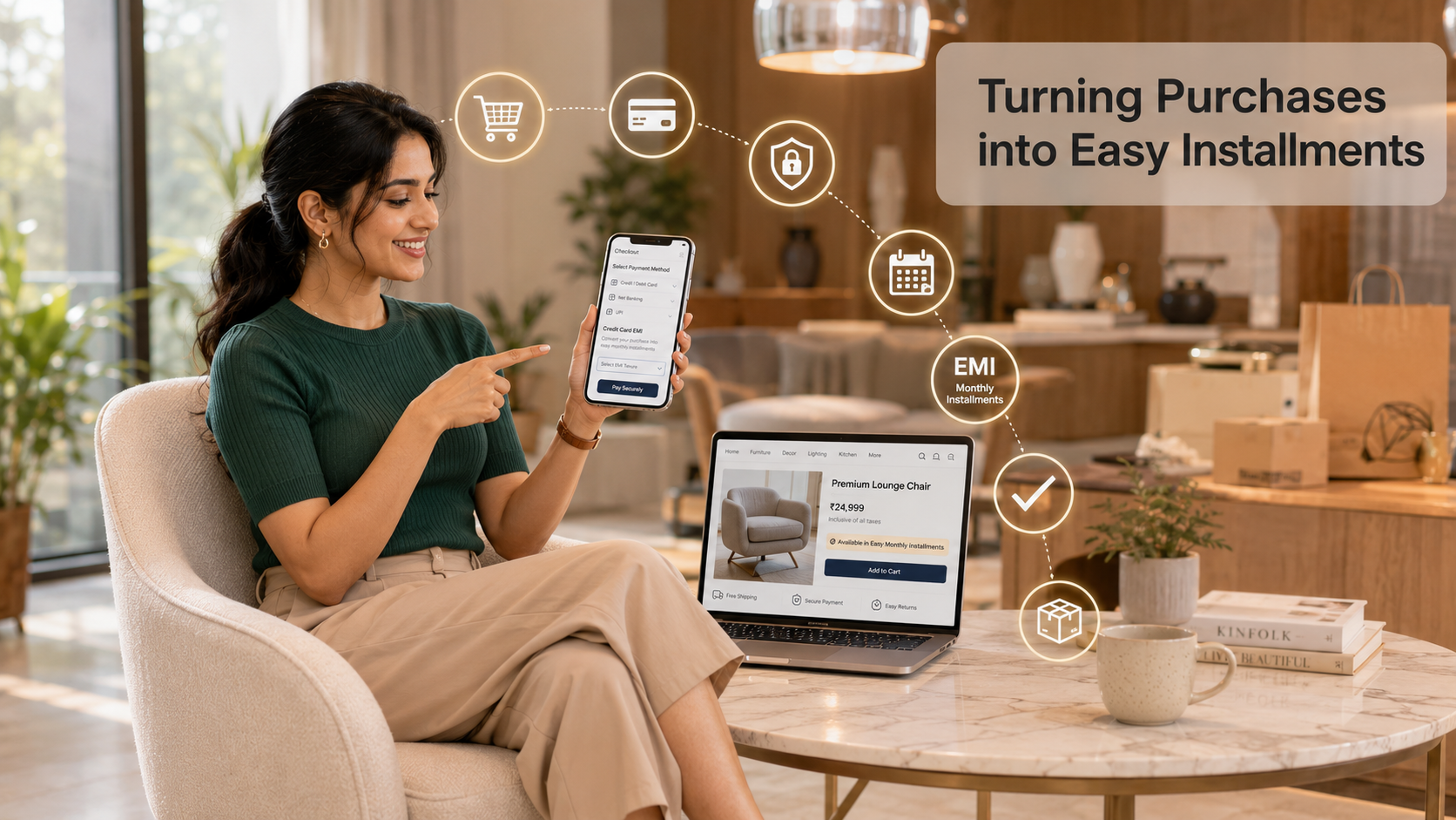 Turning Purchases into Easy Installments