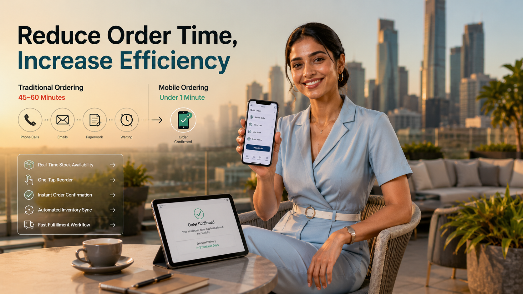 Quick Orders, Greater Productivity