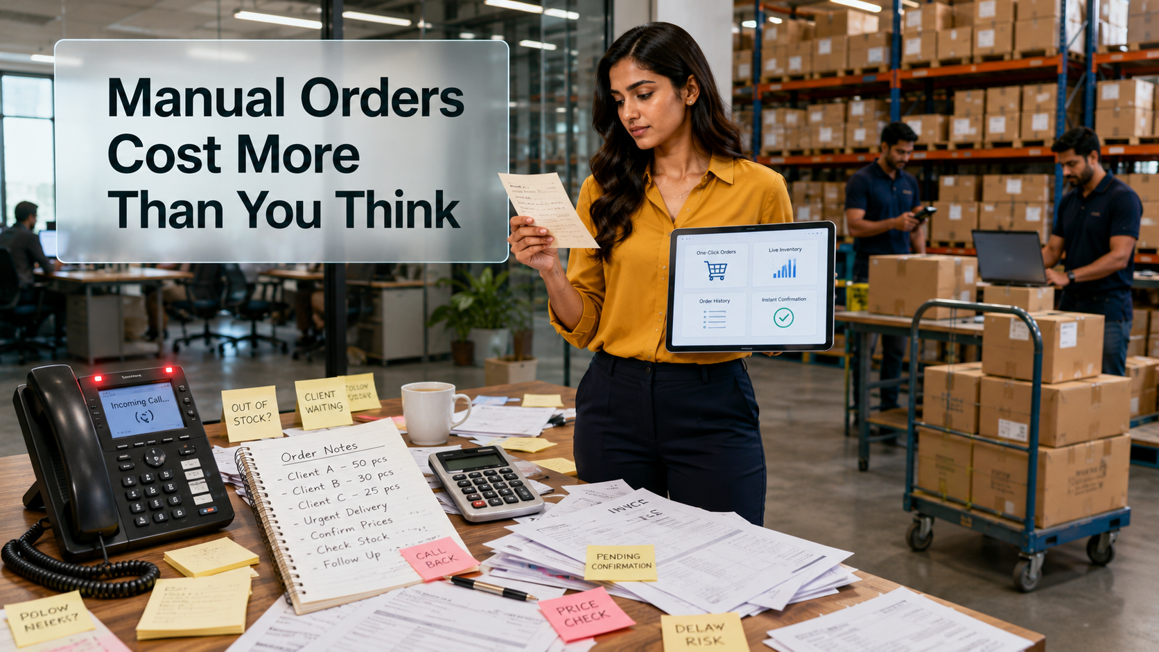 Manual Orders Cost More Than You Think