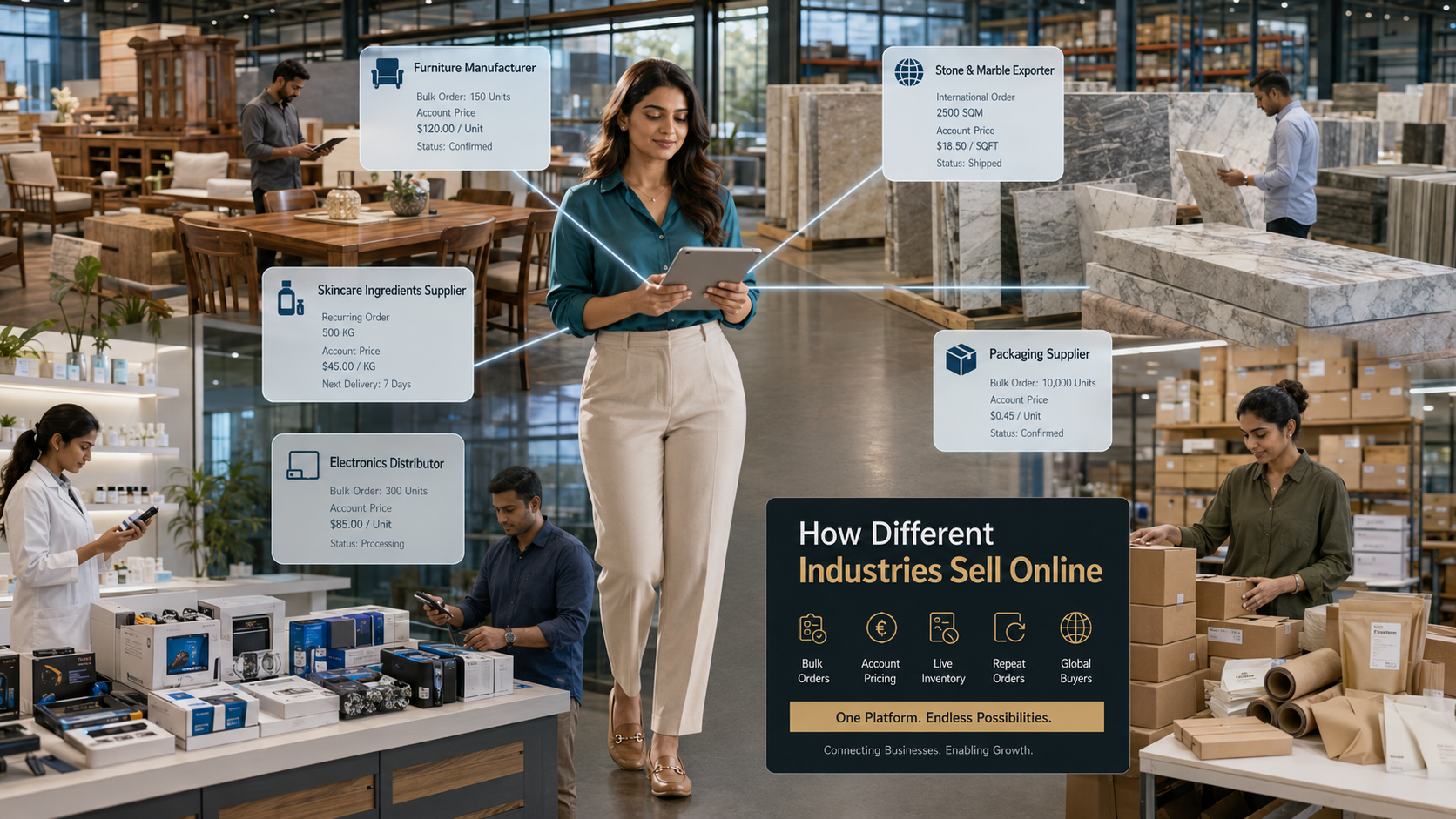 How B2B Ecommerce Works Across Industries