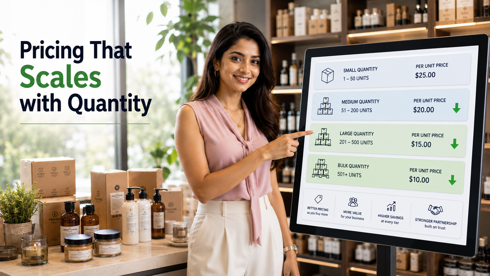 What Bulk Quantity Pricing Actually Means for a B2B Store Better Prices for Bigger Purchases