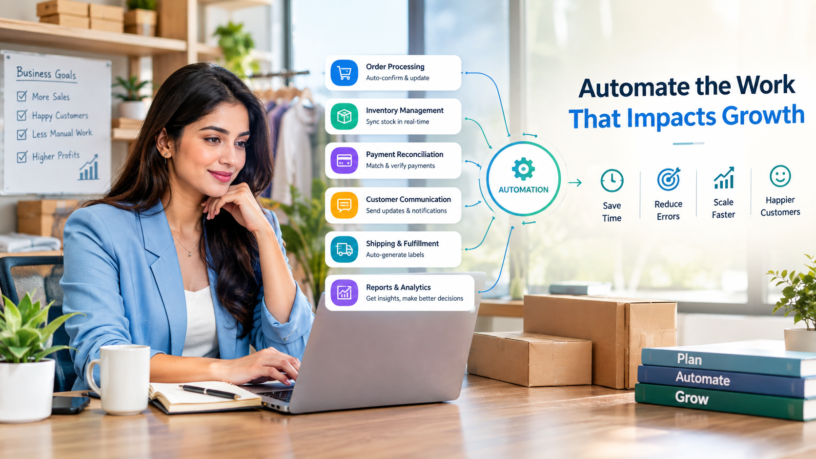 Ecommerce automation priorities compared for D2C brands, B2B wholesalers and multi-channel sellers