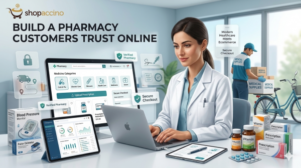 How to Build a Website to Sell Pharmacy Products Online