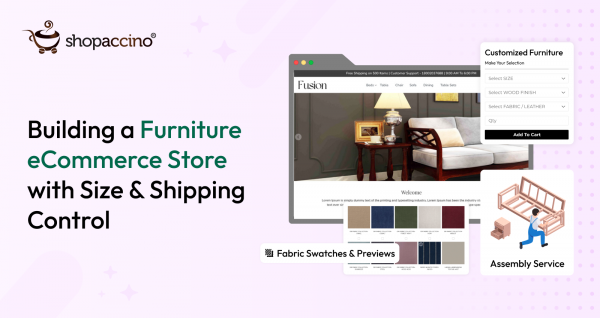 Building a Furniture eCommerce Store: Managing Size, Shipping & Custom Orders