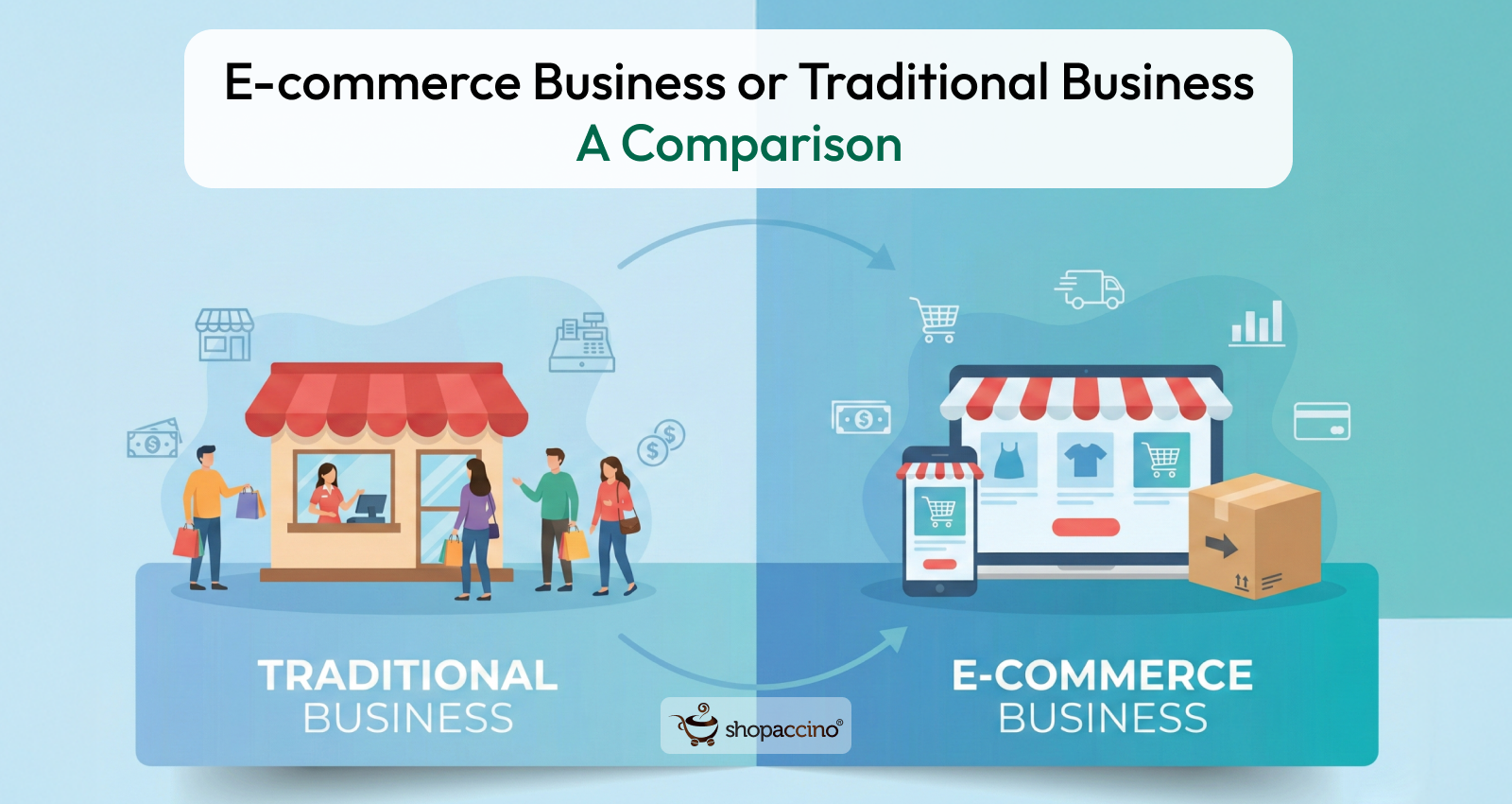 E-commerce Business or Traditional Business : A Comparison