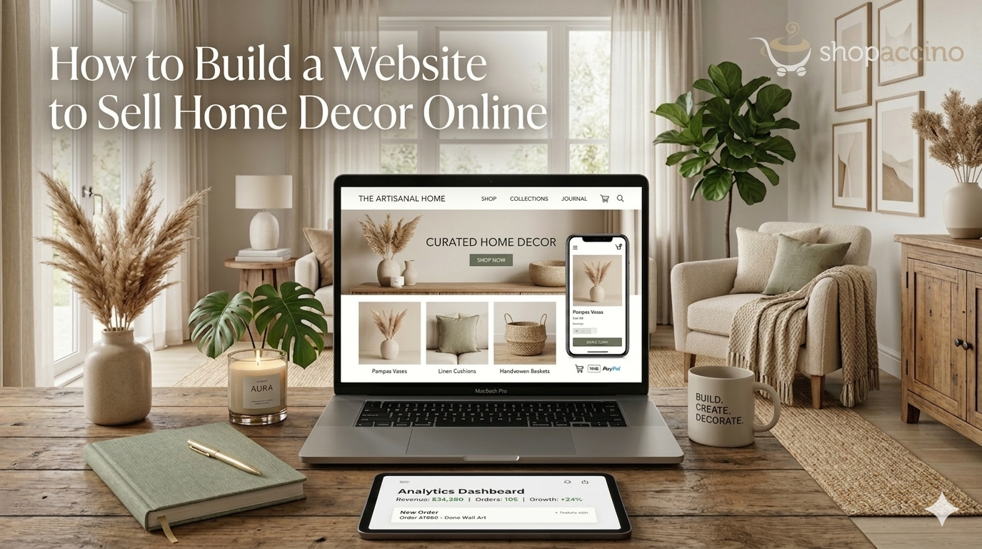 How to Build a Website to Sell Home Decor Online
