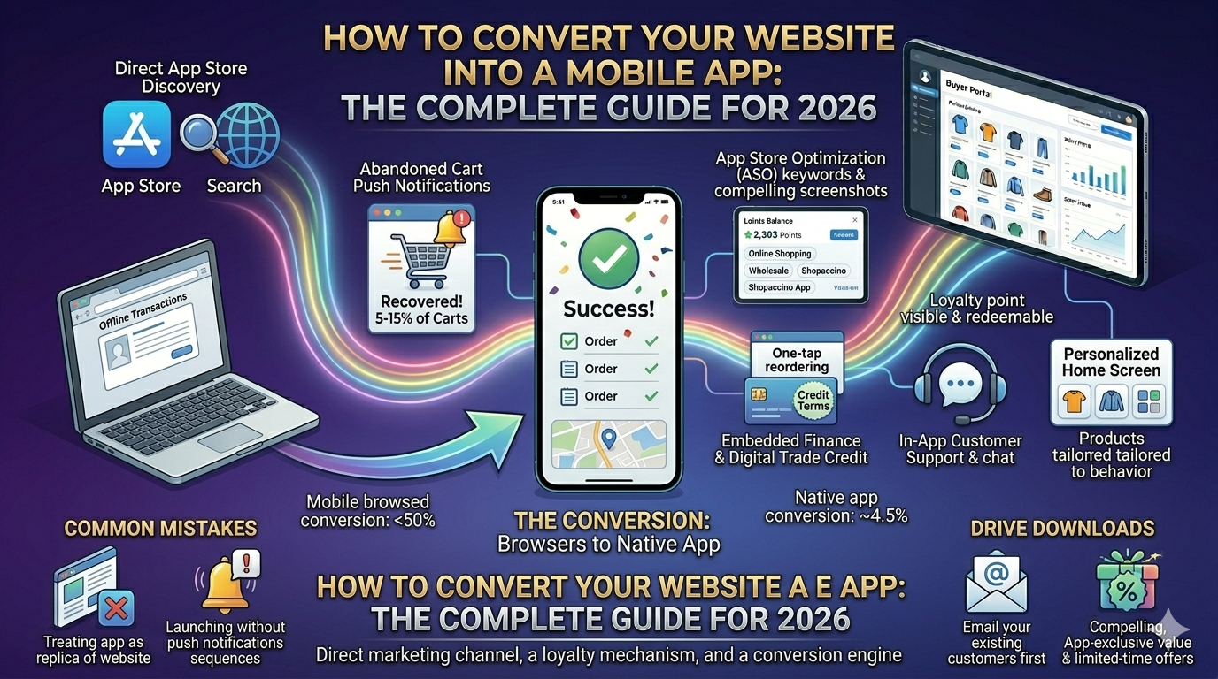 How to Convert Your Website into a Mobile App: The Complete Guide for 2026