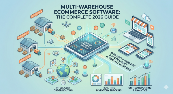 Ecommerce Software for Multi-Warehouse Businesses: The Complete 2026 Guide