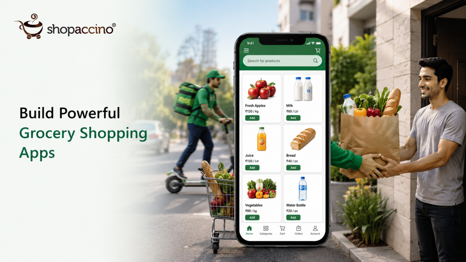 How the Right Grocery App Development Company Helps You Launch a Grocery Delivery App