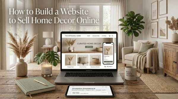 How to Build a Website to Sell Home Decor Online