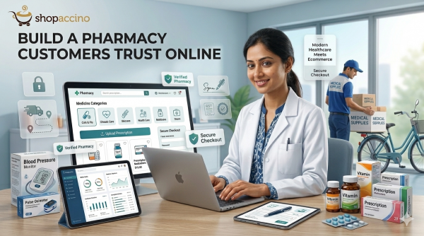 How to Build a Website to Sell Pharmacy Products Online