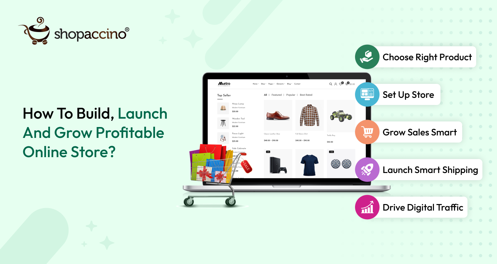 How To Build, Launch And Grow Profitable Online Store?