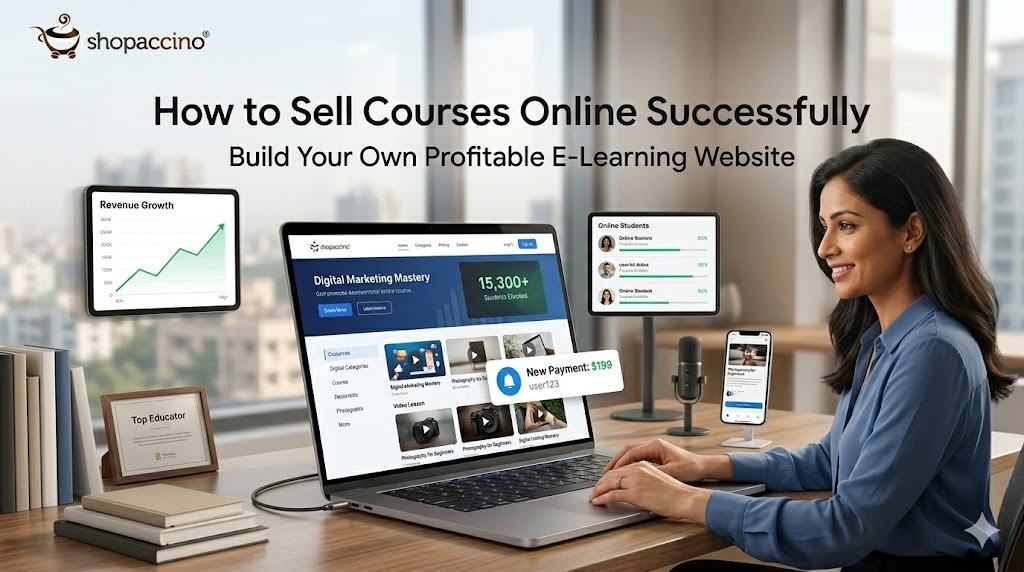 How to Sell Courses Online and Build a Profitable E-Learning Business