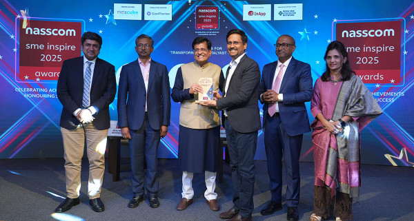 NASSCOM Honors Shopaccino as a Transformation Catalyst for SMEs at SME Inspire Awards 2025