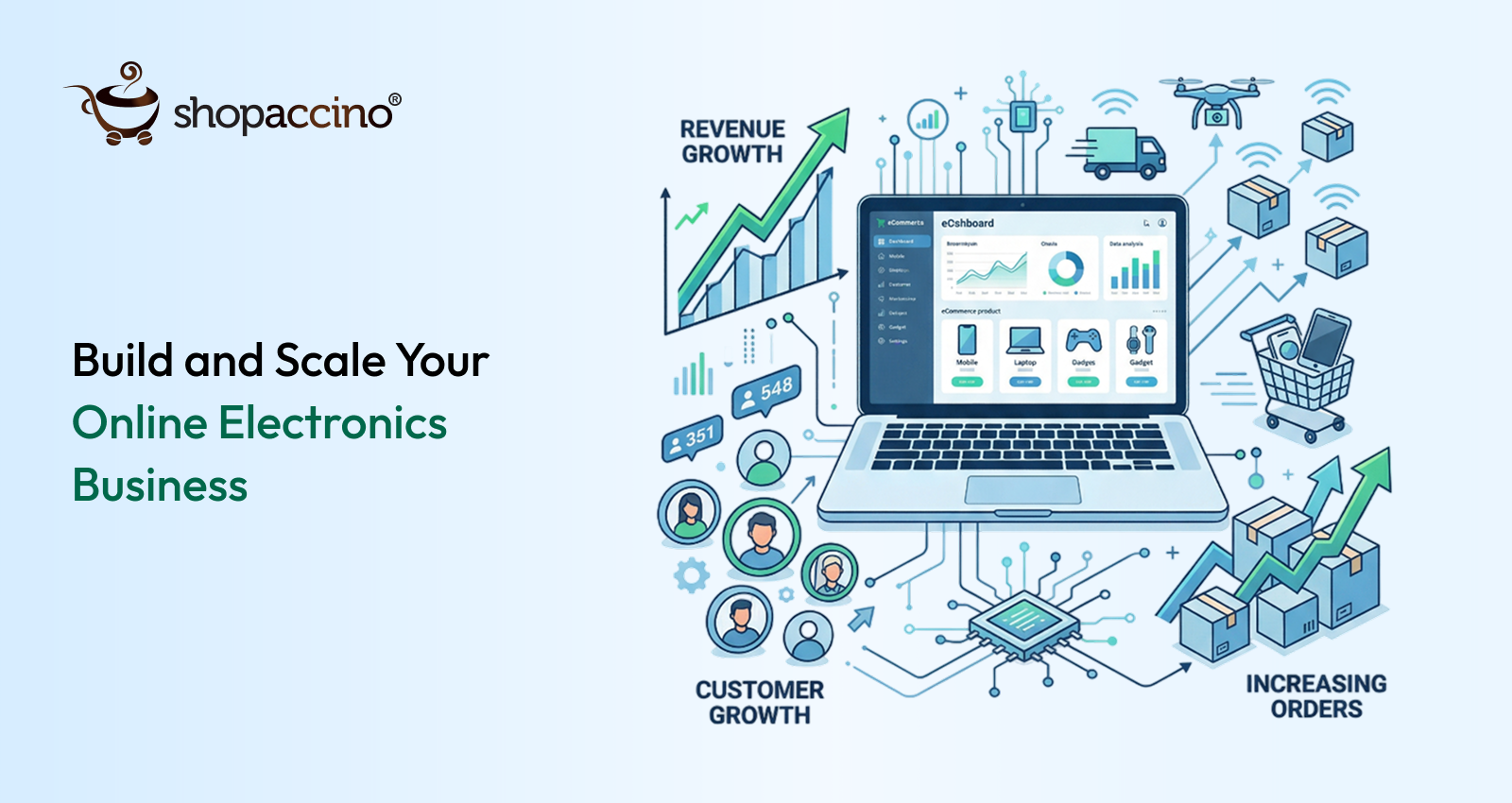 Start Selling Electronics Online With Your Own Ecommerce Website and Grow Faster