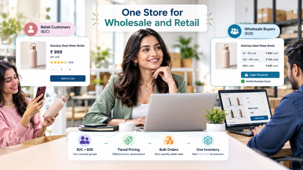 Same Products, Different Prices: How to Sell Wholesale and Retail Together