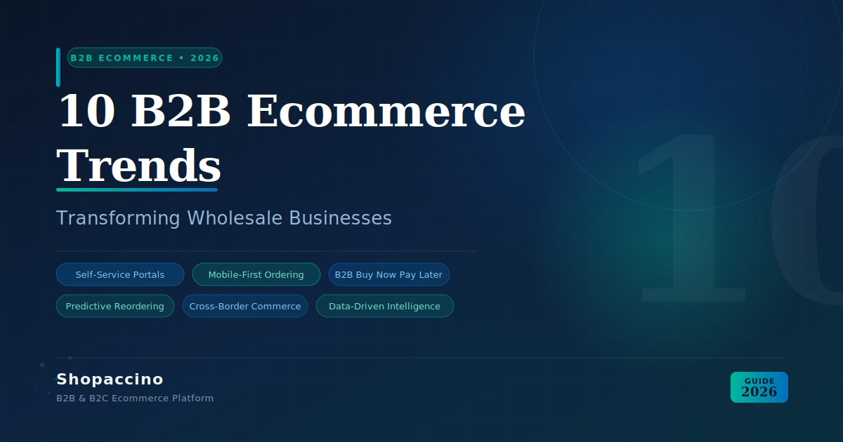 10 B2B Ecommerce Trends Transforming Wholesale Businesses