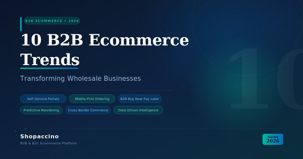 10 B2B Ecommerce Trends Transforming Wholesale Businesses