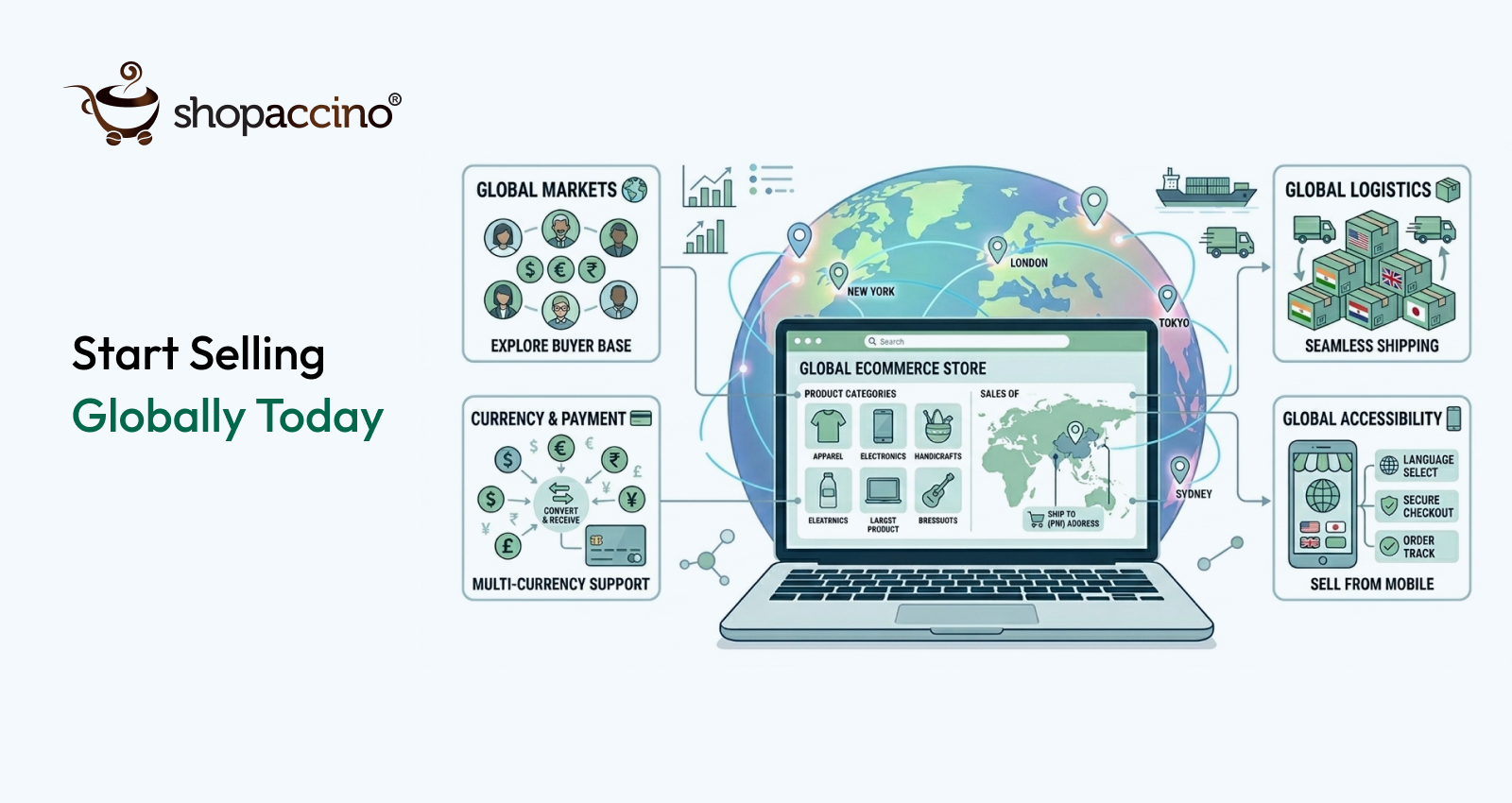 How to Sell Products Online Internationally