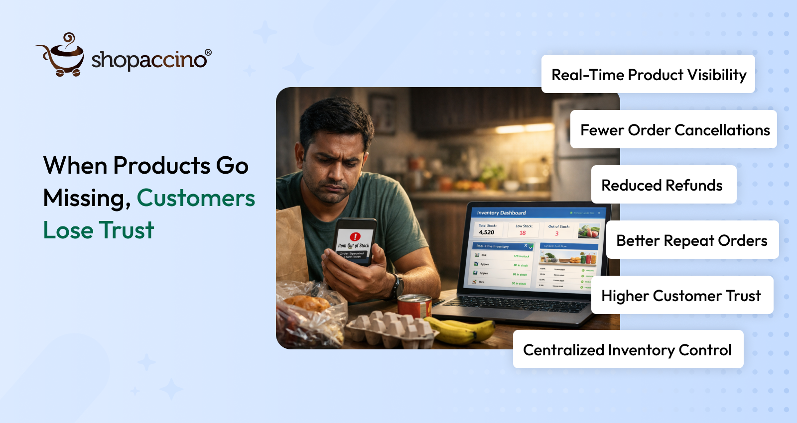Why Grocery Businesses Struggle to Maintain Consistent Product Availability Online
