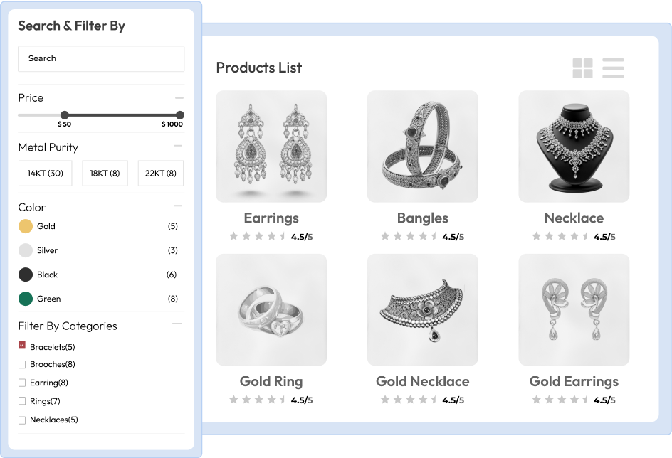 Advanced Search & Filtering