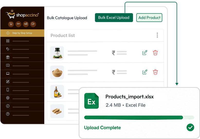 Bulk Catalogue Upload