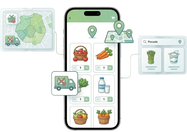 Area-Based Product Availability