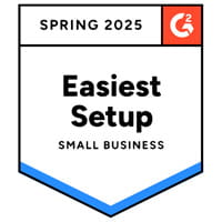 Shopaccino Easiest Setup Spring 2025 Award