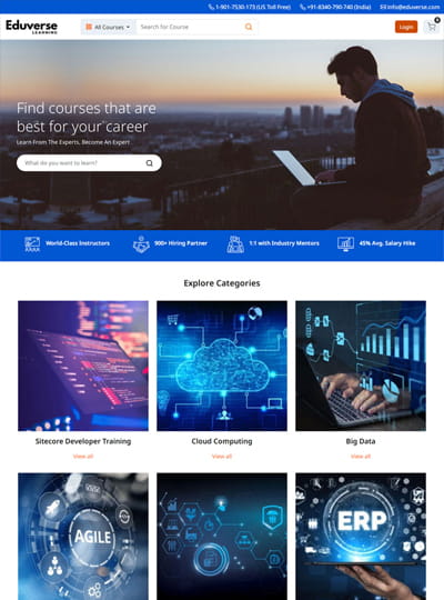 Velocity theme for an automotive and industrial online store