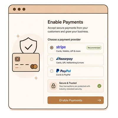 Set Up Payments