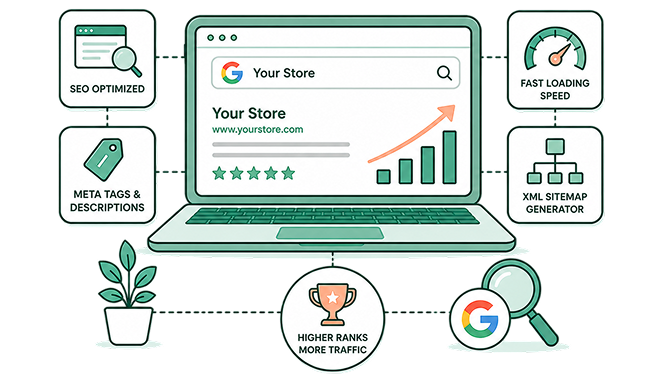 Built-in SEO Tools to Rank on Google
