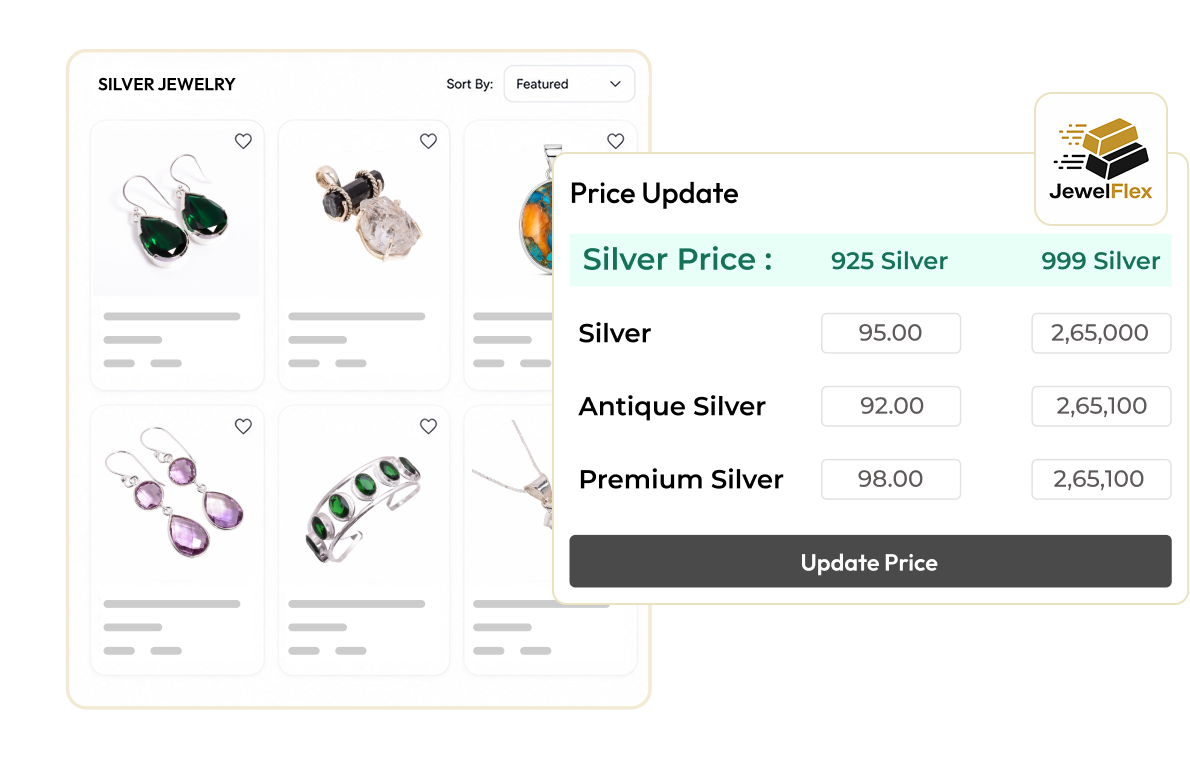 JewelFlex — Jewelry Price Engine