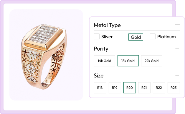 Jewelry Customization Options