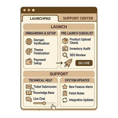 Launch & Ongoing Support