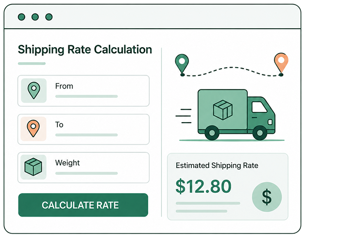 Shipping Rate Calculation