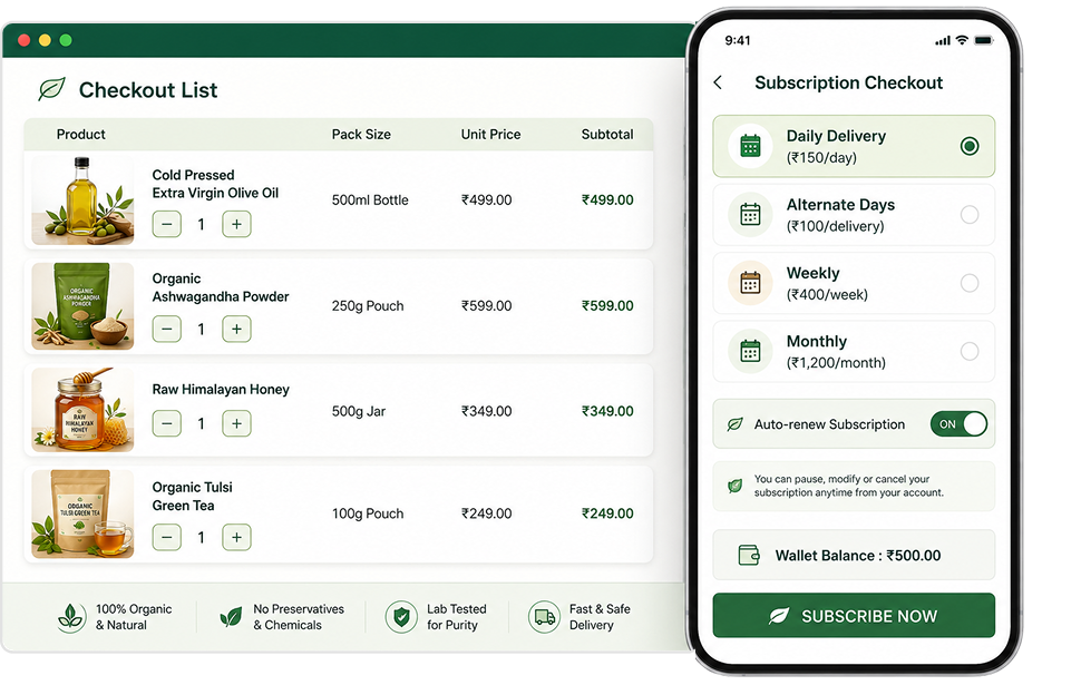 Subscription & Autoship