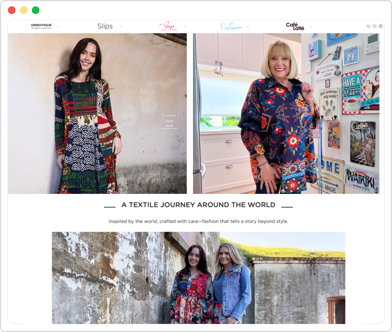 Orientique B2B wholesale portal built on Shopaccino