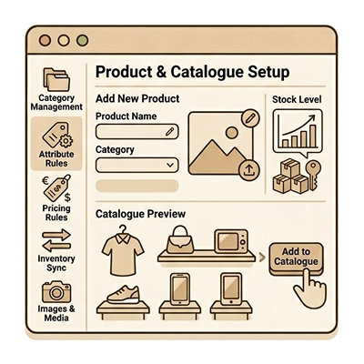Product & Catalogue Setup