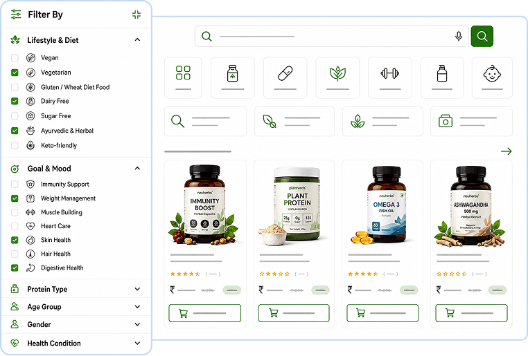 Advanced Product Filtering & Smart Search