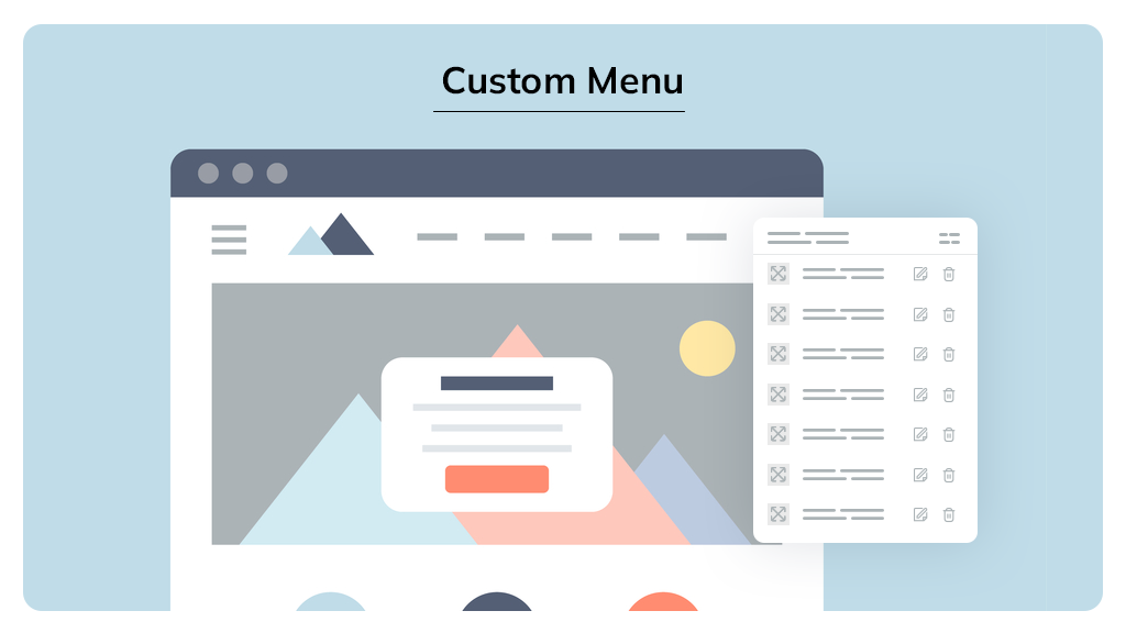 External App Menu Add Custom Menu - Shopaccino App Store