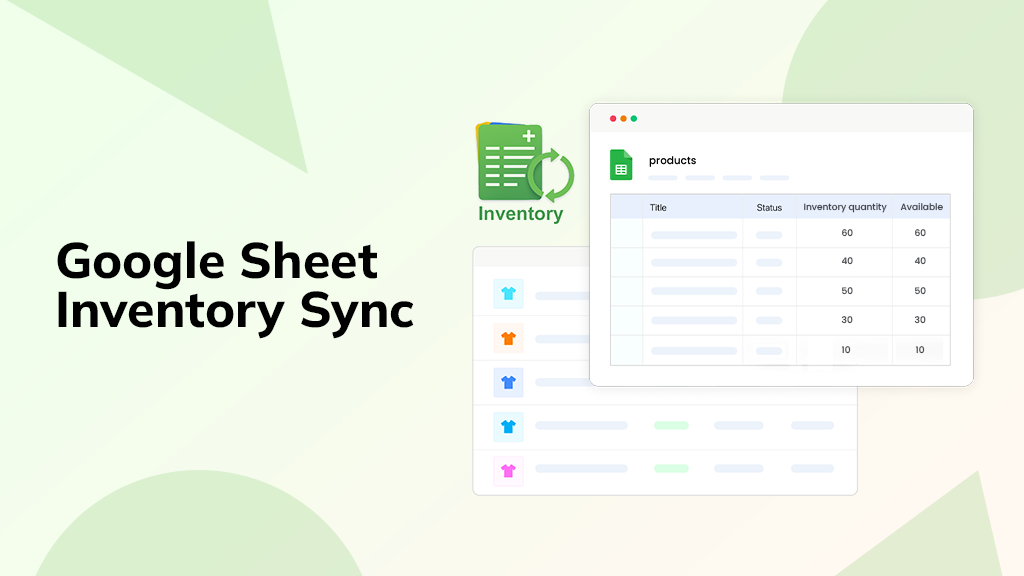 Google Inventory Spectrum Google Sheets Stock Sync Plugin for Shopaccino Store